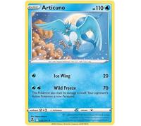 Articuno 036/195 Rare Holo Pokemon Card (SWSH Silver Tempest) + 1x TitanCards® Toploader