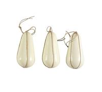 Artif-déco-mag.com - Provolone Italian Cheese Set of 3 Blown Plastic L 160x80mm