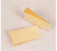 Artif-Déco-Mag.com Set of 2 Moulded Plastic Cheese Slices 160 x 75 mm