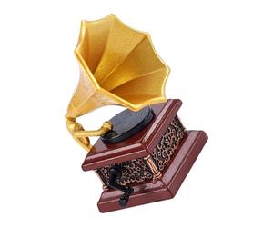 Artifact Tiny Phonograph for Model House Display Complex Copy Music Player Deck Historic Model House Phonograph Decoration