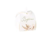 Artifetes Arty Fetes Factory - 10 Cardboard Boxes Christening Pampas Flower Cotton 5 x 7 cm