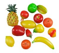 Artificial 14 PCS Fruit Collection for Home Styling, for Various Decorative Uses and Photography