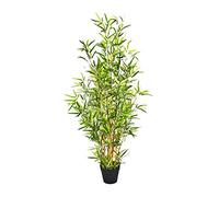 Greenbrokers Artificial Bamboo Tree In Pot 130Cm/4Ft