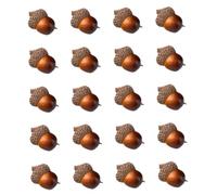 Artificial Acorn Artificial Acorns for Fall Autumn Display Wedding Fall Parties Decoration Craft DIY 20pcs