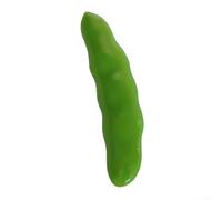 Artificial Adzuki Beans 4 Pack Fake Vegetables Simulation Ornaments PVC Green Props for Living Room Hotel Wedding Decor Centerpiece 5.5x1cm