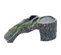 Artificial Aquarium Decorative Resin Turtle Fish Tank Terrarium Landscape Terrapin Shelter Cave Shrimp Hideaway