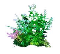 Artificial Aquarium Plants 14cm 5.5 Inches Multicolor(Color 09)