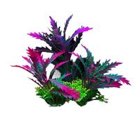 Artificial Aquarium Plants 14cm 5.5 Inches Multicolor(Color 13)