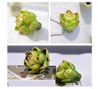 Artificial Artichoke for Kitchen and Home, Faux Vegetable Decoration for Wedding Centerpieces and Dining Room, Long Lasting Material (Green)