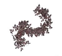 Artificial Autumn Maple Vine Leaves Garland, Fake Red Yellow Green