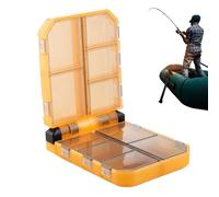 Artificial Bait Box Portable Double Layer Organizer with Large Capacity | Pocket tackle box for camping, rivers, lakes, shallow water, jigging, trolling, throwing, streams and the