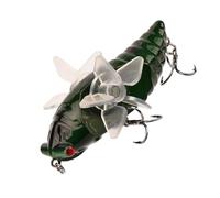 Artificial Bait Cicala - Realistic Swimbaits with 7.5 cm Rotating Propeller, Hard Bait for Persian Fishing and Sea Bass | River Bait for Trout and Bass Fishing, Bait for