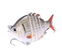 Artificial Bait Fishing Lures Slow Sinking Swimbait Motion Fishing Baits Swimming Action Lures for Various Water Quality