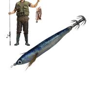 Artificial Bait for Squid | 12 cm Equipment - Baits - for Cuttlefish Perch Trout Catfish Trolling Lake Stream Water Pond