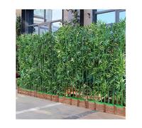 Artificial Bamboo FencingEasy Installation & Maintenance Freestanding Decor for Outdoor Patio Balcony Deck PorchIdeal for Landscaping & Privacy Screen
