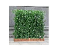 Artificial Bamboo Plants - 1.2M Faux Trees for Indoor/Outdoor Privacy Fence & Landscaping - Realistic Simulation Room Divider - 47.2in Silk Bamboo for Patios & Gardens