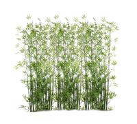Artificial Bamboo Plants - Large Privacy Wall Fence for Indoor and Outdoor Decoration - Realistic Faux Bamboo for Patio Screen DIY Home Decor