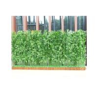 Artificial Bamboo Privacy Fence - Decorative Garden Screen for Backyard Divider and Outdoor Space Enhancement