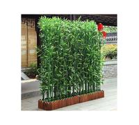 Artificial Bamboo Privacy Fence - Lifelike Faux Bamboo Plants for Indoor & Outdoor Decor, Home & Office Privacy Solution