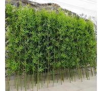 Artificial Bamboo Privacy Fence Wall7.22ft Faux Bamboo Tree for Home Patio & Room DividerRealistic Greenery for Outdoor & Indoor Decoration