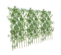 Artificial Bamboo Privacy FenceIndoor/Outdoor Room Divider with Faux Greenery Wall DecorDecorative DIY Privacy Screen for Home & Garden