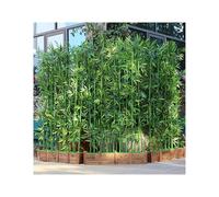 Artificial Bamboo Privacy Hedge Panel - Indoor Decorative Fence for Garden Courtyard & Wall Cover (100cm/39.4in 16 x 1.5m) - Ideal for Solutions