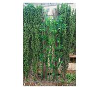 Artificial Bamboo Stalks for Terrace, Balcony Privacy Screen, Room Divider, Fake Plant Wall for Window View Decoration