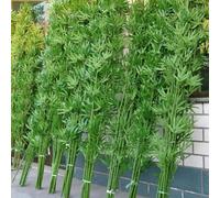 Artificial Bamboo Tree - 200cm Tall Fake Bamboo Plant for Garden Fence, Indoor Room Divider, DIY Decor Screen for Home Office Outdoor (80 Pack)