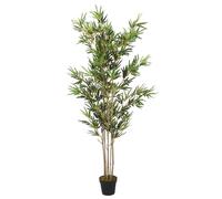 Artificial Bamboo Tree Fake Plant Artificial Plant 828 Leaves Green vidaXL