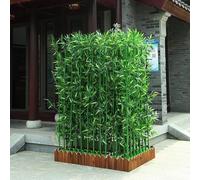 Artificial Bamboo Tree - Lifelike Simulation Plant for Indoor and Outdoor Decor, Privacy Barrier for Balcony and Porch