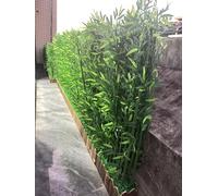 Artificial Bamboo Tree Screening, Green Wall Decor for Indoor Outdoor Gardening and Commercial Spaces