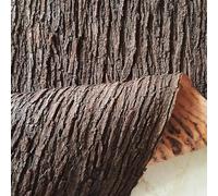 Artificial Bark for Flower Plant Garden Lawn Crafts Decoration 1Pack Crafts Hobby DIY, Model Making Privacy Screen for Your Garden Fence & Double,Brown,100cm*20cm