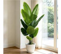 Artificial Bird of Paradise Plant 6 Ft/180cm Fake Banana Leaf Plant, 1 Pack | Indoors and Outdoors, Faux Tropical Plants Home Office Living Room Bedroom Decor