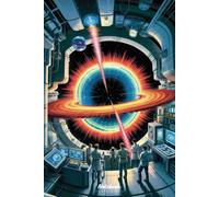 Artificial Black Hole Journal: Sci-Fi Lab-Inspired Lined Notebook for Futuristic Minds