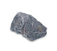 Artificial Black Mountain Rock, Lightweight Faux Landscaping Stone for Garden and Outdoor Display, Decorative Rock for Courtyard, 10.6x10.2in
