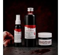 Artificial Blood Halloween, Fake Blood, Premium Fake Blood, Super Realistic, Skin-Friendly and Safe Formula, Easy to Remove, for Carnival, Film, Theatre, Mischief, Carnival, Simulated (All)