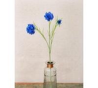Artificial Blue Cornflower Stem, Realistic Blue Corn Flower Meadow Faux Silk Wild Flower Stem, Artifical Blue Flower, Blue Meadow Flowers, Spring Flower Decoration
