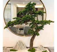 Artificial Bonsai Tree Faux Tree Indoor Fake Plants Decor for Landscape and Venue Decoration - Indoor Outdoor Use(4FT)