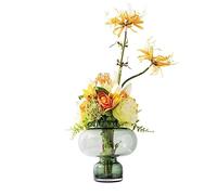 Artificial Bonsai Tree Modern Nordic Creative Glass Vase Simulation Floral Set Decoration Living Room Dining Table Model Room Hotel Decorations Office Decoration Bonsai