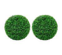 Artificial Boxwood Balls 2 pcs 55 cm Berkfield Home Green One Size