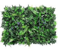 Artificial Boxwood Panels - Artificial Hedge Panels 40x60 Cm, UV Resistant, Boxwood Plant, Greenery Hedge Fence, Greenery Ivy Privacy Fence