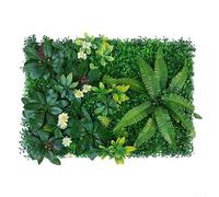 Artificial Boxwood Panels, Artificial Hedge Panels Boxwood Plant Panels Green Artificial Plants Hedge Fence, Artificial Grass Wall Panel Greenery Ivy Privacy Fence Screening