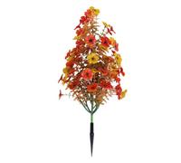 Artificial Boxwood Topiary Ball Trees with Ground Spikes,Autumn UV Resistant with Pla Branches,Fake Shrubs Artificial