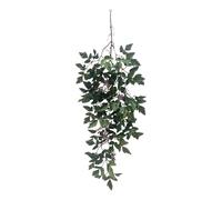Artificial Burgundy Willow Vine Garland - 3.11/5.9ft Fake Silk Hanging Greenery for Indoor/Outdoor Decor, Fall Thanksgiving Wedding Christmas Party Backdrop Leaf Twigs (A,95CM)
