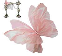 Artificial Butterflies Realistic 20inch Large Silk Butterflies for Wedding DIY Decorative Butterflies for Crafts for Photography Butterfly Decorations, Style1, Artificial Butterflies, Butterflies Fo