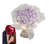 Artificial Butterfly Flower Bouquets - Christmas Bouquet Flowers, Floral Art Butterfly Bouquets | Craft Party Decorations Butterfly Flower Kit for Wedding Centerpieces, An
