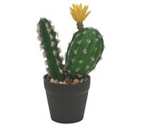 URBNLIVING Artificial 25cm Cactus Plant in Pot Fake Tropical Succulent Tree Perfect Faux Plants in Pot for Indoor Outdoor House Home Office Modern Decoration Gift