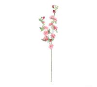 Artificial Camellia Flower Stem for Wedding Floral Design Outdoor Ceremony Home Interior Styling Accent (Red Bean Paste)