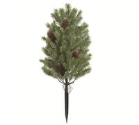 Artificial Cedar Topiary Trees with Ground Spike, UV Resistant Greenery Plant Decora Christmas For Outdoor Outdoor