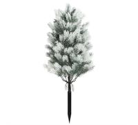 Artificial Cedar Topiary Trees with Ground Spike, UV Resistant Greenery Plant for Outdoor Planters, Christmas Outdoor Decorations Front Porch, Garden, Patio, Office & Home